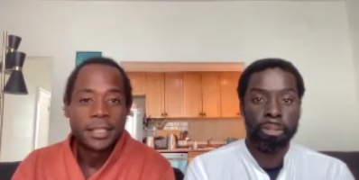 Devon & Desmond Cole speak to media.